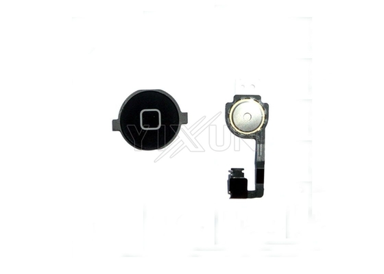 Good Quality IPhone 4 OEM Parts Home Button &amp; Home Button Flex Cable Replacement Sales