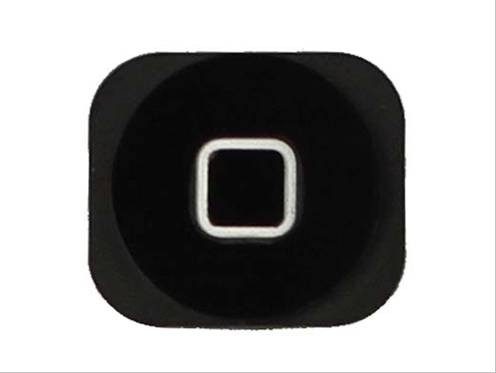 Good Quality Replacement Apple Iphone 5 Home Button iPhone 5 Spare Parts , Black / White Sales