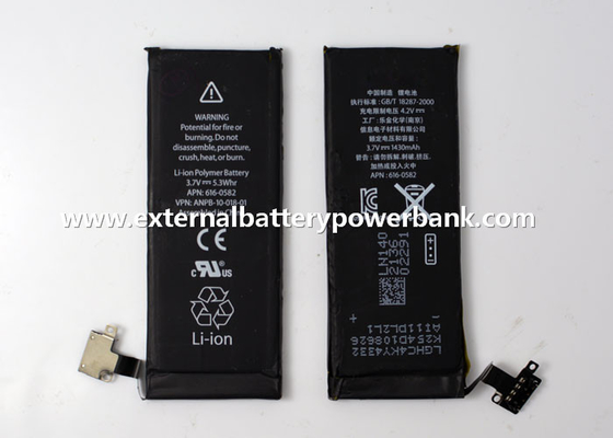 Good Quality 1430mah High Power Rechargeable Li-ion Polymer Battery for iPhone4S Sales