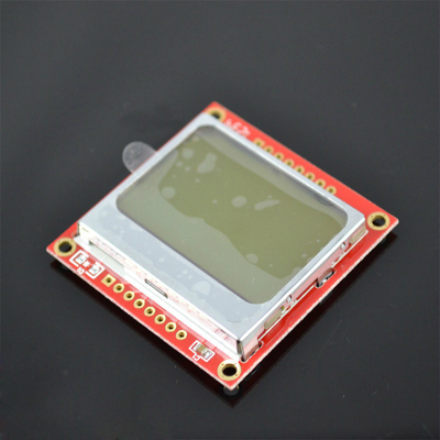 Good Quality Nokia 5110 LCD module for Arduino With White Backlight Red PCB For Arduino Sales