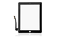 Glass + PET Touch Panels Ipad Spare Parts For Ipad 3 Capative Screen Companies