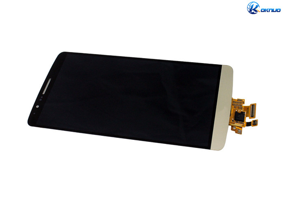Good Quality 5.5 Inch Gold Cell Phone LCD Display , LG LCD Screen Replacement for G3 D855 D858 Sales