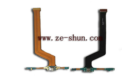 Good Quality Samsung Galaxy Note P600 Plun In lcd flex cable Metal Sliver Sales