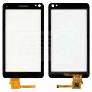 Good Quality High definition muti touch Cell phone digitizer for nokia n8 , cell phone glass replacement Sales