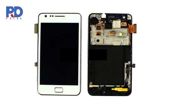 Good Quality High Resolution White Samsung LCD Screen Replacement For S2 i9100 Sales
