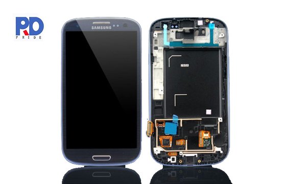 Good Quality 4.8 inch Samsung LCD Screen Replacement For Blue Samsung S3 i9300 Sales