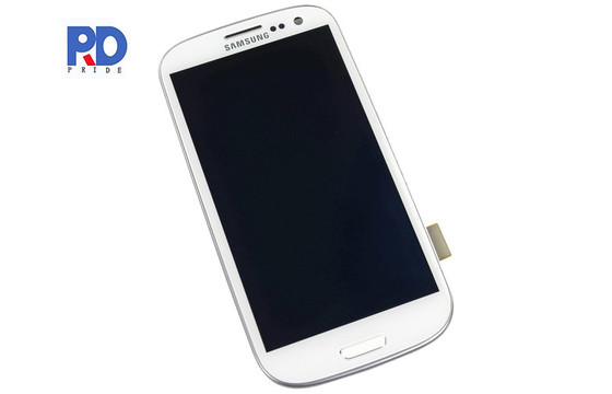 Good Quality 1280 x 720 pixel White Samsung S3 i9300 LCD Screen Replacement Sales
