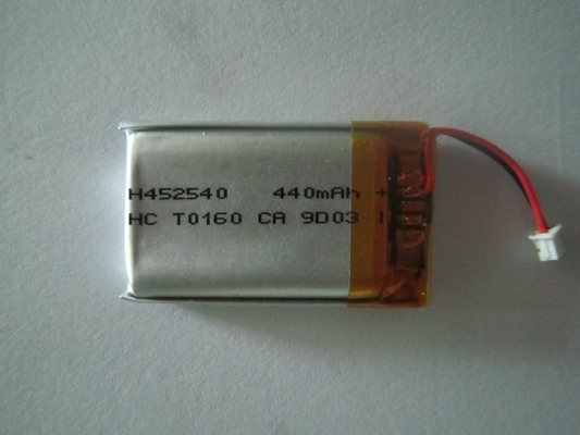 Good Quality Cell Phone Cells , Vedio Camera 440mah 3.7v Lithium Polymer Batteries High Energy Sales