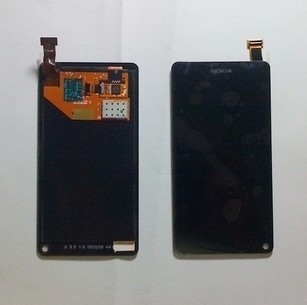 Good Quality Assembled With Digitizer Spare Parts For Nokia N9 Mobile Phone LCD Screens Sales