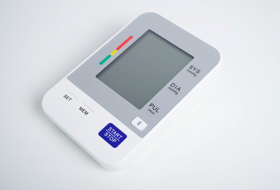 Good Quality OEM Gray Upper Arm Bluetooth Digital Blood Pressure Monitor For Andriod Sales