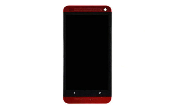 Good Quality Repair Parts Cell Phone LCD Screen Htc One LCD Touch Digitizer Screen Red White Sales