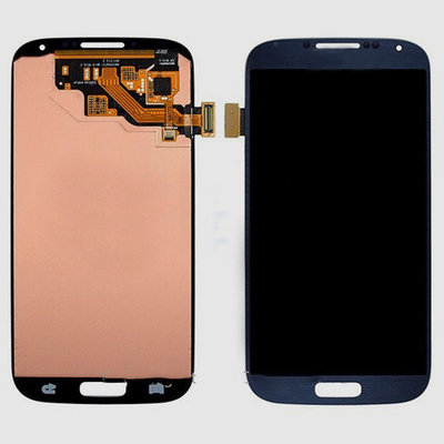 Good Quality 5 Inches  Samsung LCD Screen with frame For S4 i9500 LCD With Digitizer Blue Sales