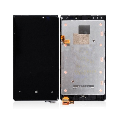 Good Quality Brand New 4.5 Inch Black Nokia Lumia 920 LCD Assembly With Frame Sales
