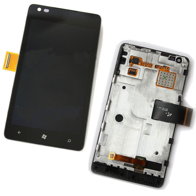 Good Quality 4.3 Inches Nokia LCD Screen For Lumia 900 LCD With Digitizer Black Sales