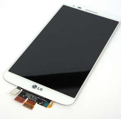Good Quality White Cell Phone LCD Screen For LG Optimus G2 F320 D800 Original Touch Display Sales