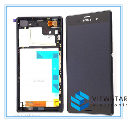 Good Quality Sony Z3 LCD Touch Screen Digitizer Assembly , D6603 tft Touch Panel With Frame Sales