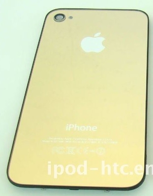 Good Quality Cellphone iphone 4 OEM Replacement Parts Golden Battery Cover Back Glass Sales