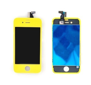 Good Quality Iphone 4 OEM parts Yellow Conversion Kit Replacement LCD Touch Assembly High Quality Sales