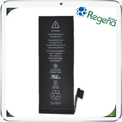 Good Quality Replacement Long Life Battery iPhone 5S Spare Parts , 9 months Warranty Sales