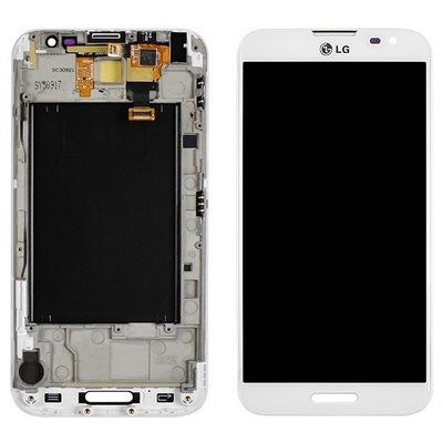 Good Quality White , Black 5 Inch LG LCD Screen Replacement For LG Optimus G Pro E980 LCD Assembly With Frame Sales