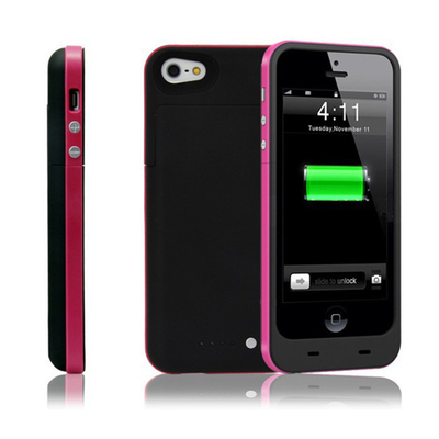 Good Quality Portable Backup Battery charger case For Iphone 5s Charging Case / Wireless Charging Sales