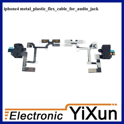 Good Quality Protective Package Packing IPhone 4 OEM Parts Audio Jack Volume Flex Cable Sales