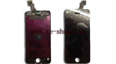 Good Quality Black Cell Phone LCD Screen Replacement For Iphone 5c LCD + Touch Complete Sales