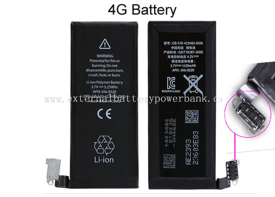 Good Quality High Power Original Capacity Iphone Replacement Batteries 1420mAh Sales