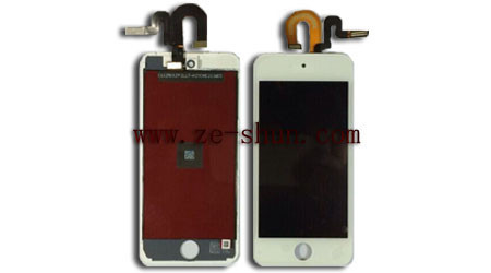 Good Quality White Clear Screen Apple IPod Spare Parts For Ipod Touch 5 LCD Complete Sales
