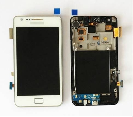 Good Quality OEM Replace Galaxy S2 Screen Samsung LCD Replacement Parts in White Sales
