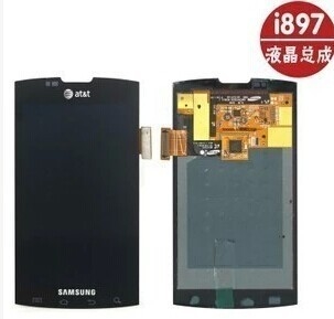 Good Quality Samsung I897 LCD Mobile Phone Screens cell phone digitizer Black Lcd Screen Sales