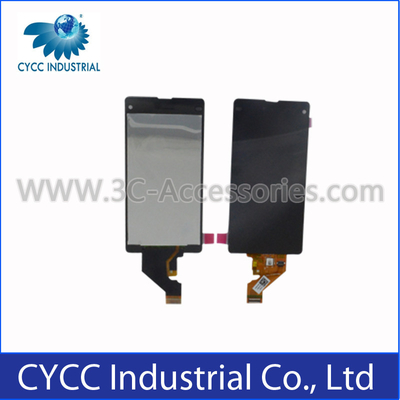 Good Quality Sony Z1 Mini  LCD Screen , Digitizer Original Cell Phone Accessories LCD Touch Screen Sales