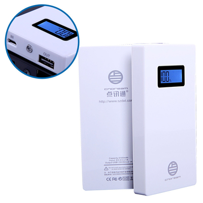 Good Quality Eco-friendly ABS LCD Power Bank Digital Display / Portable Battery Chargers For Cell Phones Sales