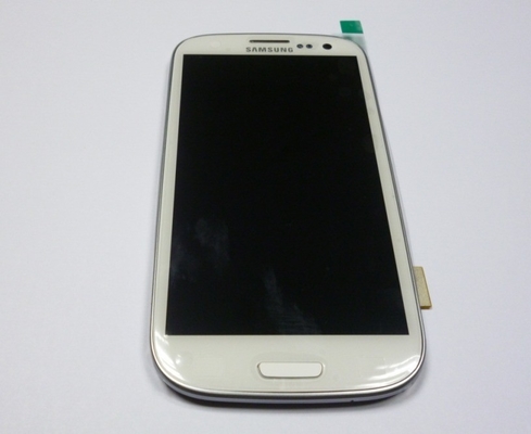 Good Quality IPS Samsung LCD Touch Screen with frame For S3 i9300 LCD With Digitizer white Sales