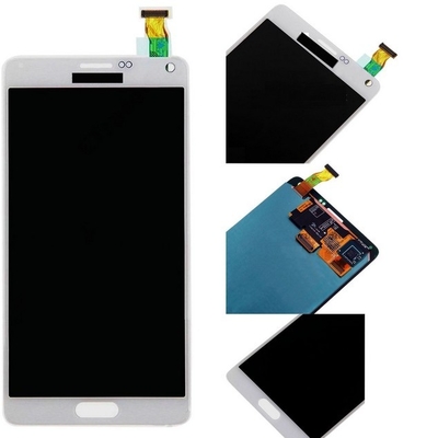 Good Quality 5.7 Inches Samsung LCD Screen For Note 4 LCD With Digitizer Assembly White Sales