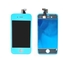 Iphone 4 OEM Parts Conversion Kit for Cellphone LCD touch assemly Front Cover Blue Repair Parts Companies