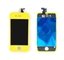 OEM Iphone 4S Repair Parts Yellow LCD Screen Digitizer Replacement for iphone 4s Companies